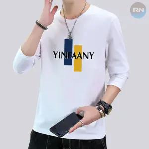 남성 봄 베이직 긴팔 스판 데일리 기본 티셔츠 가을 티셔츠