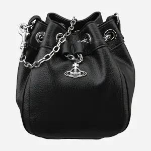 비비안 웨스트우드 5F 4C030004W S000D N403 크리시 스몰 버킷백 블랙