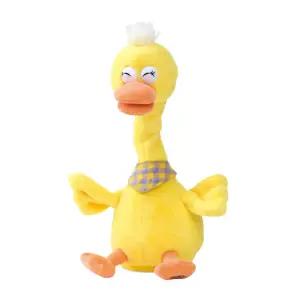 목소리 녹음 말하는 움직이는 불빛 오리인형 조카선물 감성발달