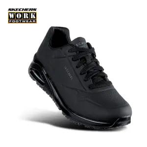 스케처스 우노 미끄럼방지 데일리워크화 블랙