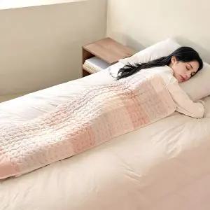 [프롬비] 닥터슬로우 와이드형 전기찜질기 FD224 허니베이지