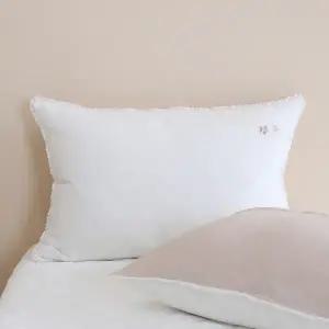 [롯데백화점]엘르파리 파비 하이밍크 극세사 자수 홑겹베개커버