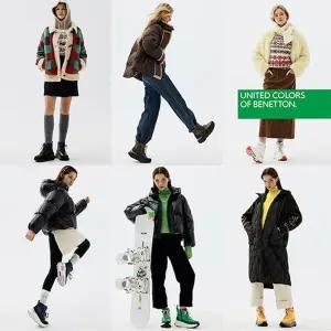 [베네통]BENETTON 레이스업 패딩 부츠 초특가