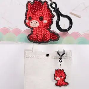 2026 병오년 붉은말 보석십자수 키링 만들기 새해 민속 전통만들기 키트