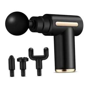 핸드건 마사지건 컴팩트 미니 저소음 근막이완 마사지건 부모님 선물용 종아리 휴대용 초경량 무선 소형