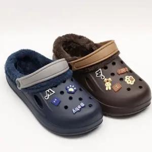 푹신한 겨울 털 슬리퍼 여자 겨울 털 샌들 신발 성인