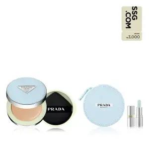 [프라다 뷰티](강남점)[상품권] 프라다 리빌 메쉬 쿠션 앤 리필 듀오 (+쿠션파우치+미니블루밤)