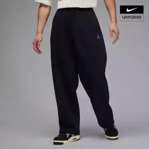 나이키 남성 조던 브루클린 플리스 오버사이즈 오픈 헴 팬츠 IB7238-010