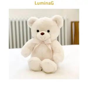 귀여운 동물 대형 곰 봉제 인형 30cm 크림 컬러 크리스마스 선물