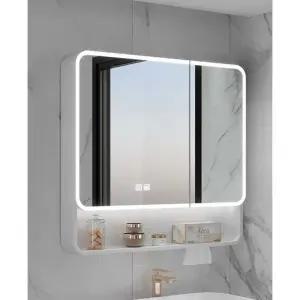 LED 욕실 거울 스크린 원형 현관 스마트미러 수납 화장실