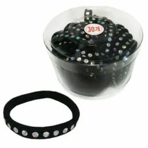 검정고무줄 30P 어린이머리끈 헤어머리끈 헤어끈