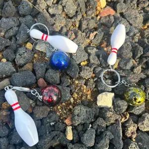 볼링공 모양 열쇠고리 WFHQI9E