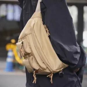 허리색 댄디 여행 힙색 코디 가방 캐주얼 보조 남성 (WFJ4HZ8)