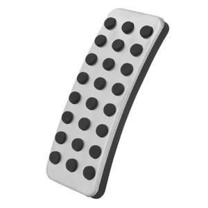 2세트 실버 자동차 브레이크 페달 패드 스테인리스 스틸 액세서리 메르세데스 호환 벤츠 호환 AMG A B CLA