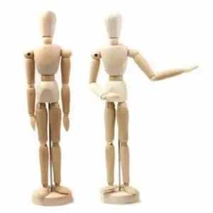 구체관절 인형 소품 나무조각 30cm 취미용 조립 인형소품 (WFJ5CGU)