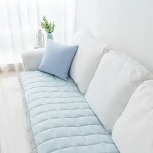 뉴크레용 냉감 쇼파패드 돌 85x200cm 블루 여름 소파 커버 덮개 (WFJ5QEB)