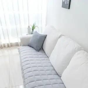 뉴크레용 냉감 쇼파패드 돌 85x200cm 그레이 여름 소파 커버 덮개 (WFJ5QEA)