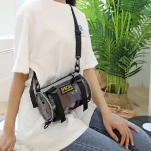 투명 미니 크로스백 소품 축제용 물놀이 가방 스트랩 조절 (WFJ5RAO)