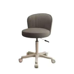 등받이 회전 의자 낮은 미용실 바퀴 화장대 리프팅 스툴