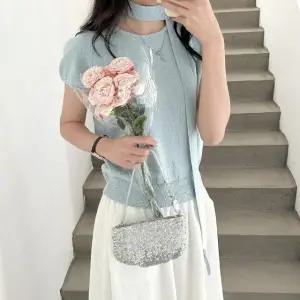 스팽글 미니 토트 크로스백 (WFJ65DO)