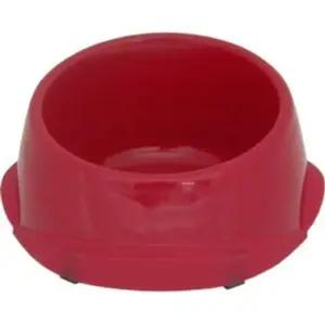 애견용 밥그릇 간식 보관통 물 먹이기 용기 레드 강아지 급수기 1구 (WFJ5384)