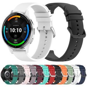 Garmin Venu 3 밴드 포러너 265 255 245 음악 비보액티브 4 Sq 2 플러스 팔찌 20mm 22mm 실리콘 스트랩