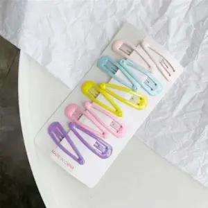 10종 컬러 똑딱핀 실핀 세트 헤어밴드