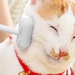 고양이 털 관리 브러쉬 슬리커 털빗 애완동물 브러시 털빠짐 방지 용품 (WFK6B0T)