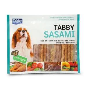 강아지 소가죽 사사미 300g 치킨스틱 간식 (WFJR79U)