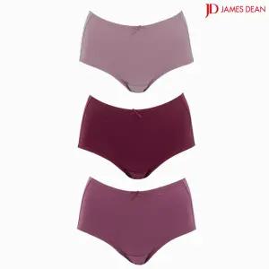 제임스딘 여성 부드러운 촉감 60수 면스판 맥시 팬티 3매입 JHWPB026