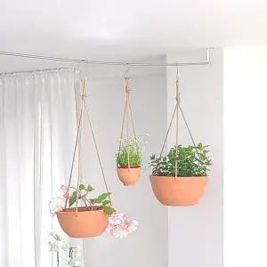 TC 폴리우레탄 클라우드 플라스틱 행잉 화분 D30 30x15 (WFJ6ZWB)