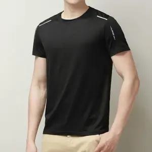 남자 데일리 여름 스포츠 메쉬 티셔츠 냉감 쿨링 기능성 반팔 (WFJ6G3U)