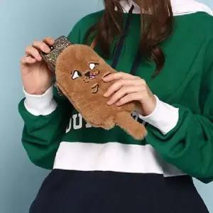 포근한 동물 핸드폰가방DG