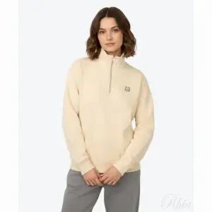 메종키츠네 볼드 폭스 헤드 패치 컴포트 하프집업 맨투맨 상의 스모크 OM00312KM0321P213