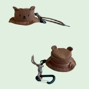 미피 모자 파우치 보리스 가방고리 캐릭터키링 이어폰주머니