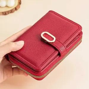 선물하기 좋은 데일리 여성용 지퍼형 반지갑 손지갑 (WFK5UDM)