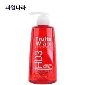 ksr 과일나라 후르츠왁스 케라틴 슈퍼하드 헤어젤 500g (WFJ7PBH)