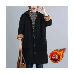 여성 겨울 가디건 가을 칼라 카디건 쇼트 모직 상의 MODU4