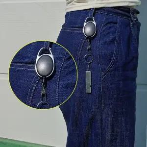 인기 선물 키체인 베스트 와이어 키홀더 늘어나 (WFJSPN1)