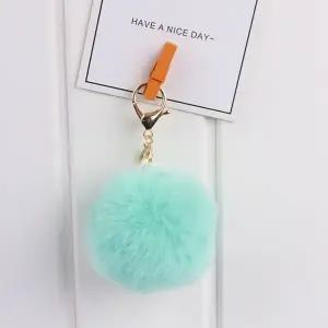 휴대폰 솜털 핸드백 가방 열쇠 키링 베스트 차 (WFJSQ1P)