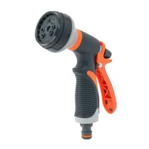 수압조절 8모드 고압 물분사기 워터건 연속분사 청소 원예