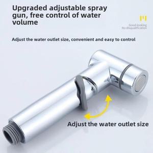 라포식 ABS 스프레이 샤워 헤드 Duarble 고압 욕실 분무기 액세서리 조정  휴대용 화장실 비데