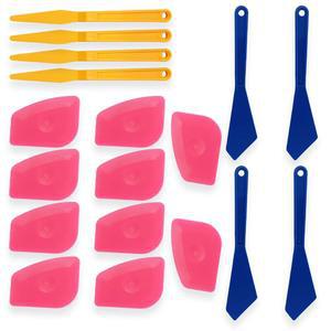 GWEITOOL 18 in 1 윈도우 틴트 도구 - 틴팅 및 비닐 랩핑을 위한 코너 스퀴지 섕크 개스킷