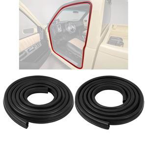 2PCS 도어 씰 웨더스트립 세트 고무 트림 1988-2000 C1500 K1500 K2500 블레이저 교외 타호 유콘 프론트 좌우 호환