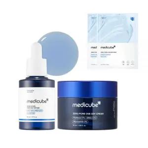 메디큐브 제로 모공축소 원데이 2종 세트 (세럼 30ml + 크림 50ml)