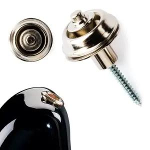 스트랩핀 OOAF28 기타스트랩락 기타멜방락 Nickel 스트랩락 (WFK9NHW)