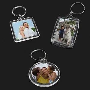 고품질 미니 사진액자 아크릴 열쇠고리 키링 키홀더 장식 (WFK9FLX)