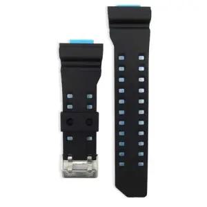 지샥 호환 시계줄 우레탄 GA-100 모델 시계줄 SB-BK WA431E1