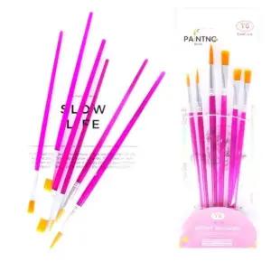 고품질 붓세트 6종 혼합 붓 세트 미술붓 미니붓 물감붓 그림색칠붓 (WFK9H18)