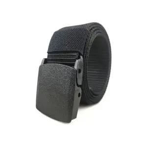 고품질 허리벨트 패브릭 블랙 버클 벨트 반바지벨트 남성벨트 (WFK9H1G)